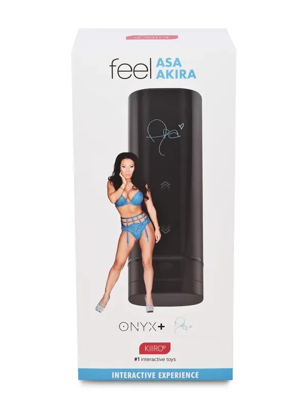 Kiiroo Onyx + Feel Asa Akira Masturbator, schwarz