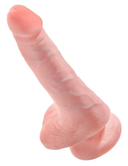 King Cock 6“ Cock with Balls (15,2 cm, Ø 3,8 cm)
