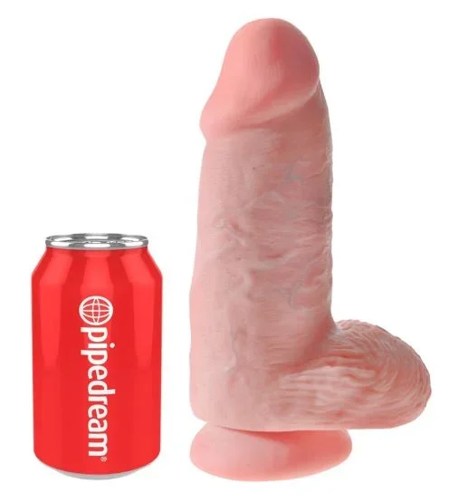 King Cock 9″ Chubby (22,9 cm, Ø 7,6 cm) Light