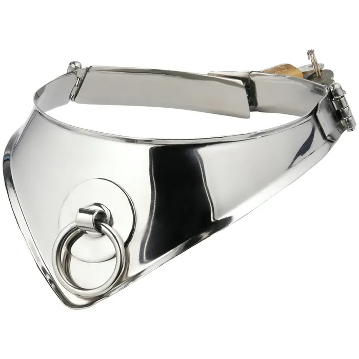 Kiotos Steel Kleopatra Verriegelbares Metallhalsband mit O-Ring