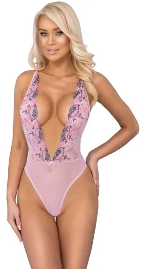 Kissable Body Floralstickerei S/M