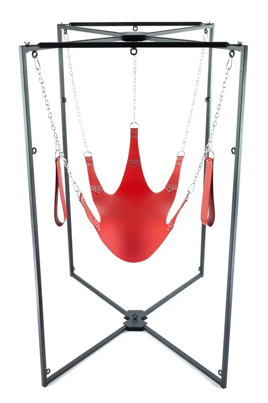 Kit Sling Leder 5 Punkte Rot Schwarze Armatur