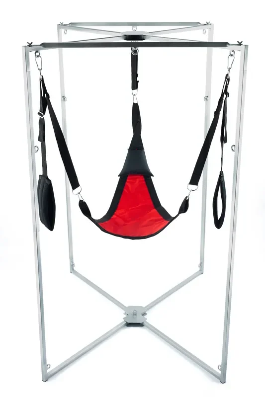 Kit Sling Stoff Dreieck Rot-Schwarz Armatur Grau
