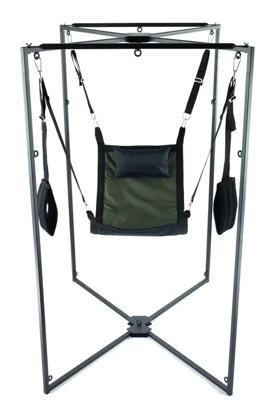 Kit Sling Stoff Quadrat Kaki-schwarz Schwarze Armatur