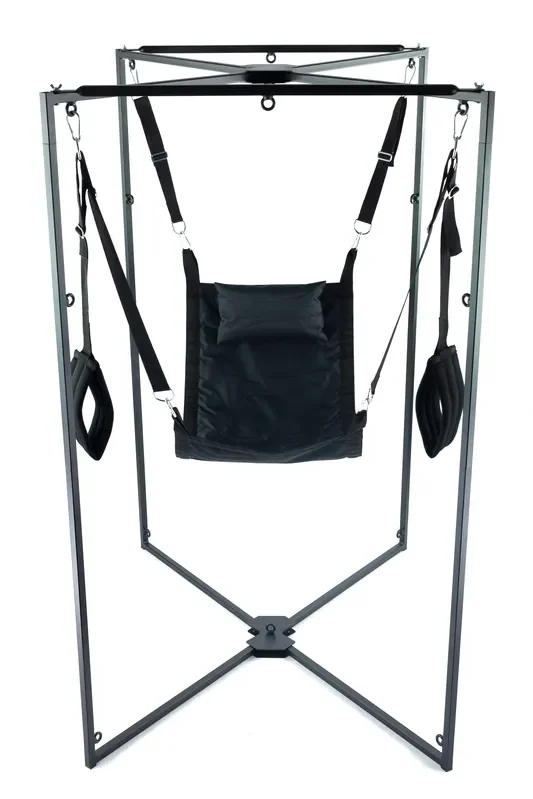 Kit Sling Stoff Quadrat Schwarz Armatur Schwarz