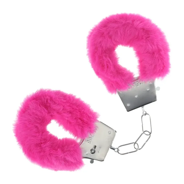 Klassische Fluffy Handschellen – Pink