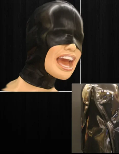 Klassische Latexmaske