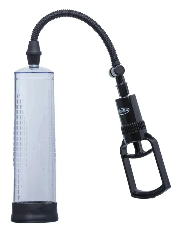 Klassische Penispumpe mit Handpumpe