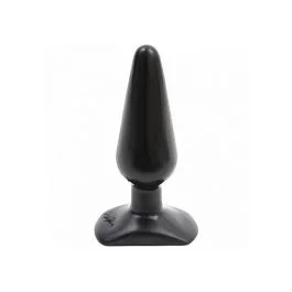 Klassischer Buttplug – Schwarz