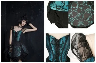 Kleid ‚Flower of Atlantis‘