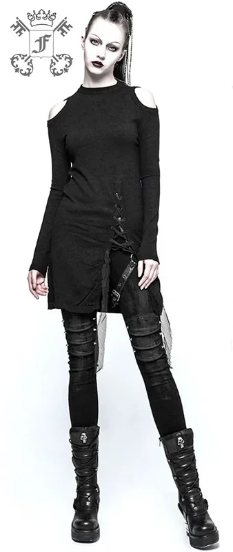 Kleid mit offenen Schultern