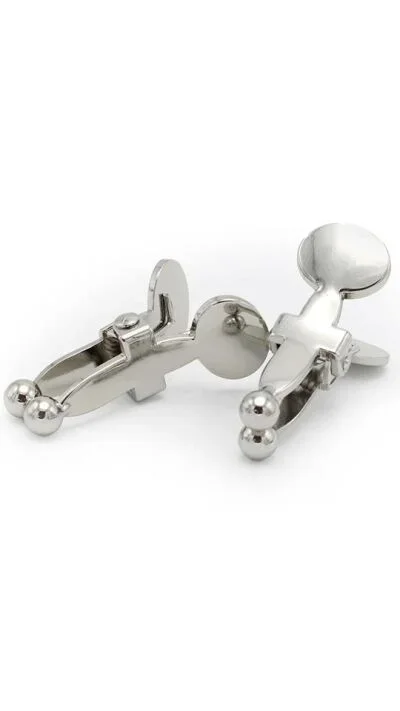 Klemmen mit Kugelspitze Silber