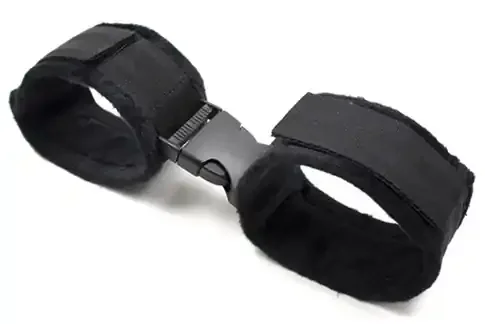 Knöchelmanschetten Schnalle Schwarz