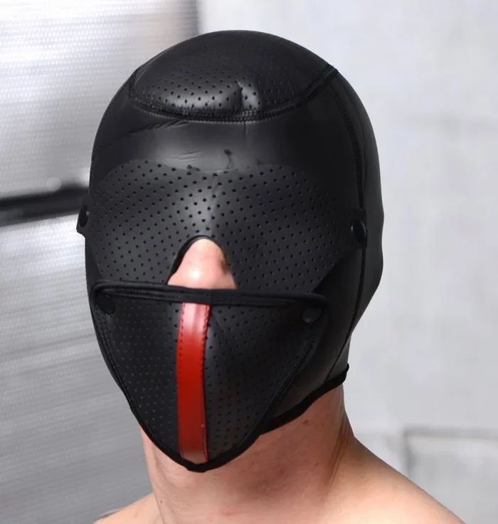 Kopfmaske mit abnehmbarer Augen- und Gesichtsmaske