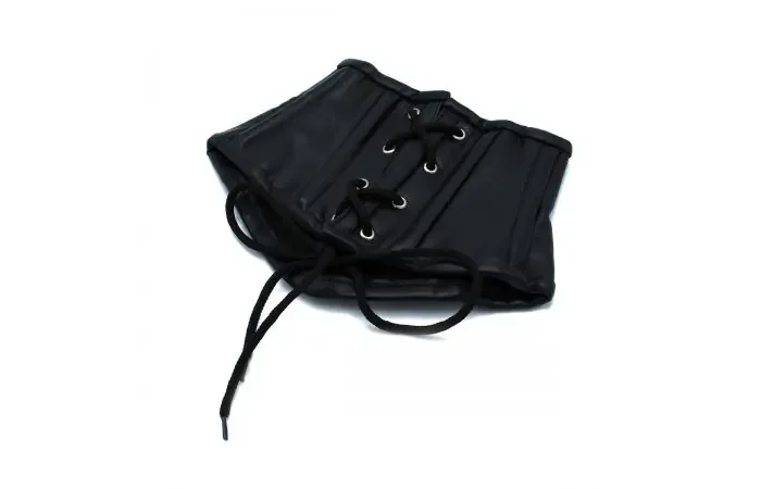 Korsett-Halsband mit Schnürung