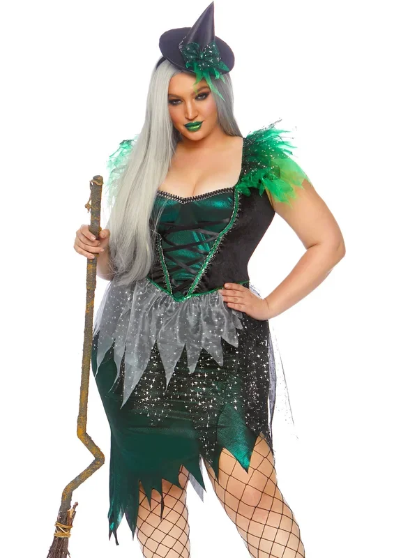 Kostüm ‚Wiked Witch‘ – Queen SIze 3TLG.