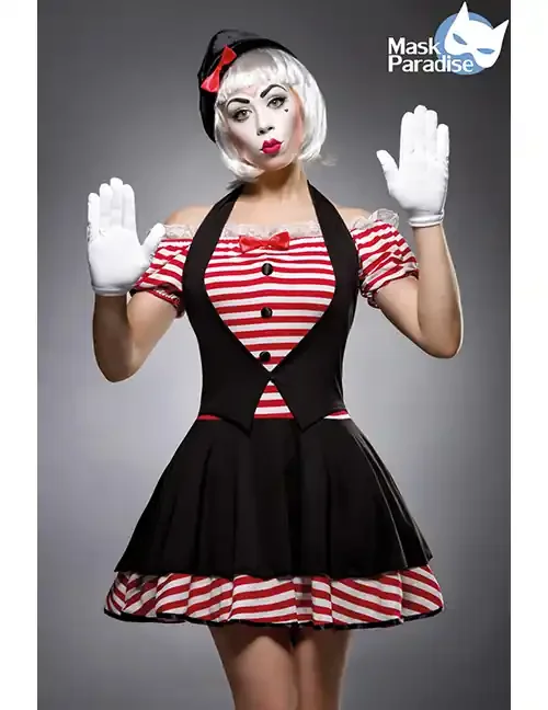 Kostümset Sexy Mime