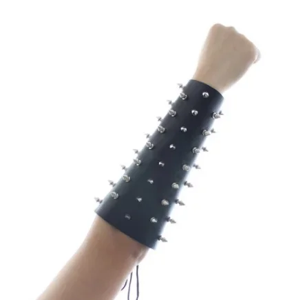 Kunstleder Armstulpen