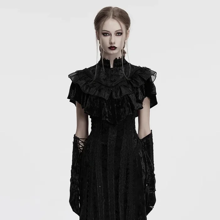 Kurzes, romantisches Gothic-Capelet