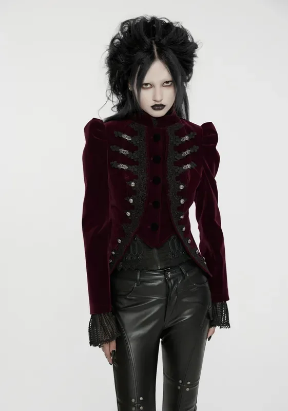 Kurzjacke im viktorianischen Gothic-Stil