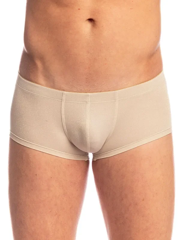 L‘Homme Stellar Dust Mini Boxer, créme irisé