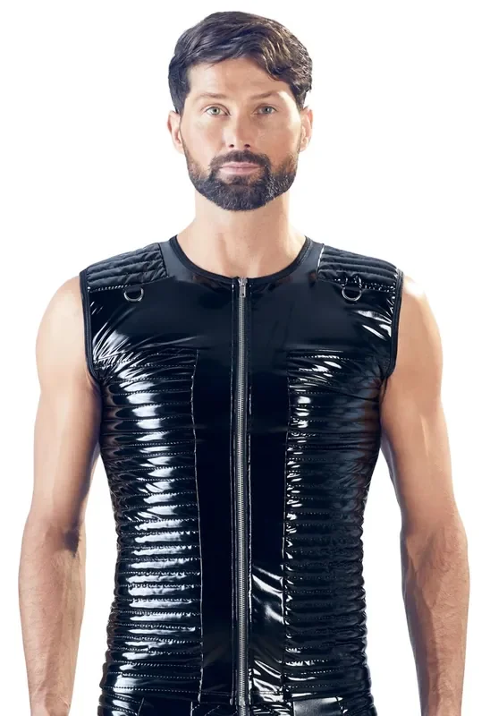 Lack Herren Shirt schwarz