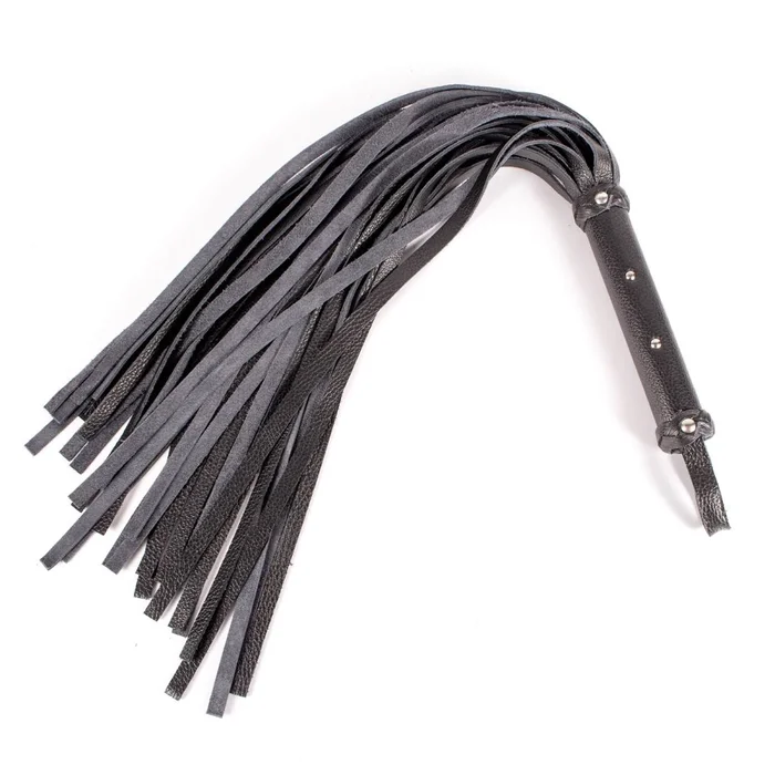 Langer Flogger »PainWolf« Aus Hochwertigem Leder | Schwarz