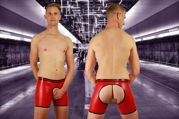 Latex F&F Short Pants