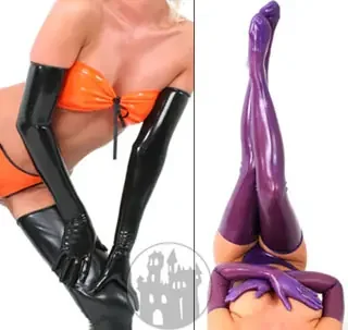 Latex Handschuhe – Schulterlang