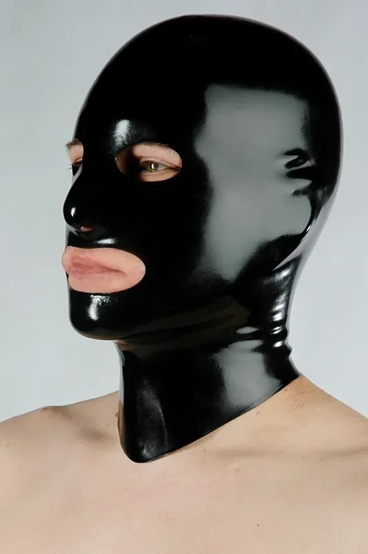 Latex Maske – Augen, Nase Mund offen – anatomisch
