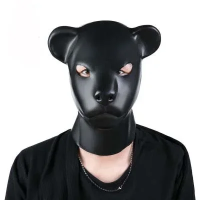 Latex Maske Tiger
