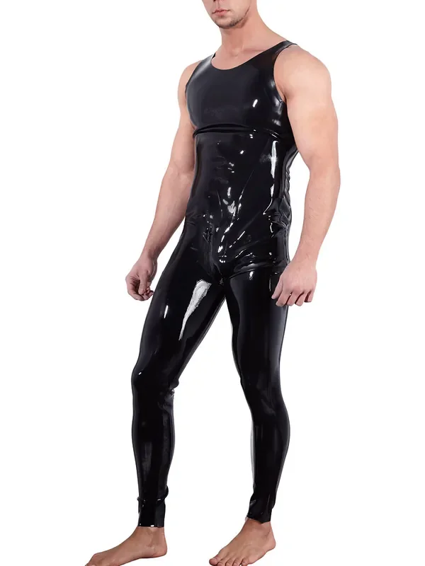 Latex-Overall, schwarz