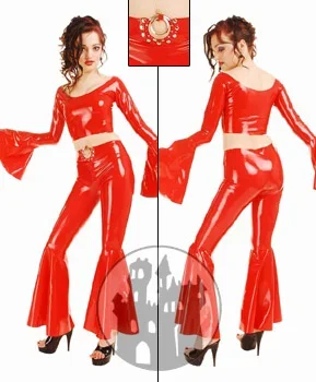 Latex Schlaghose