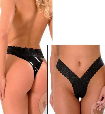 Latex Spitzentanga