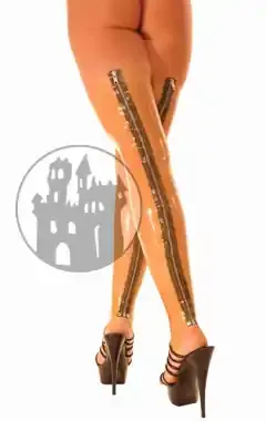 Latex Strümpfe mit RV