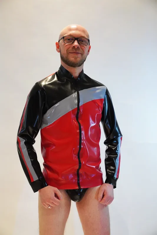 Latex Trainingsjacke