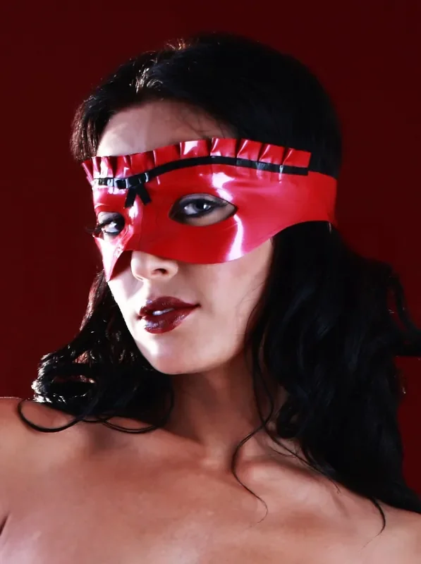 Latexaugenbinde Vintage