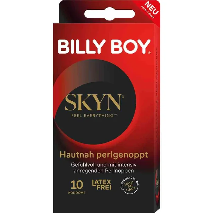 Latexfreie Kondome „Hautnah perlgenoppt“
