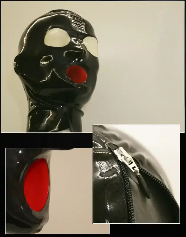Latexmaske – Extremer Tunnel