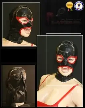 Latexmaske – im Wrestler Stil