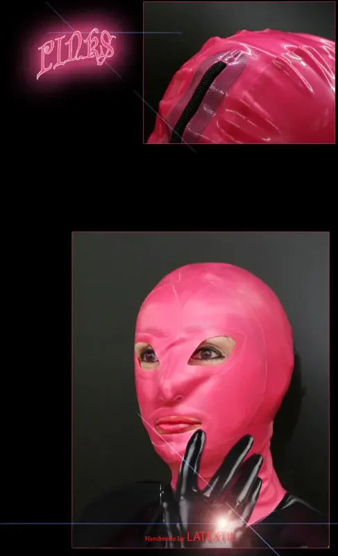 Latexmaske – Pinks