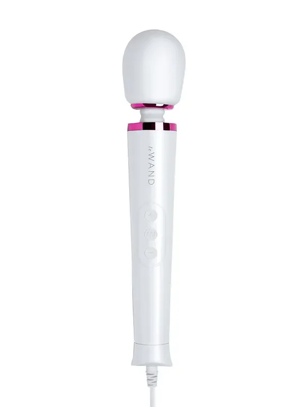 Le Wand Powerful Petite Plug-In Wandvibrator, weiß