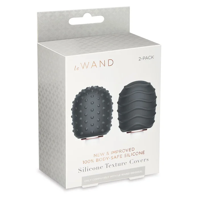 Le Wand – Silicone Covers Droplet & Spiral Texture
