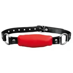 Leather Gag Silence Stick Red