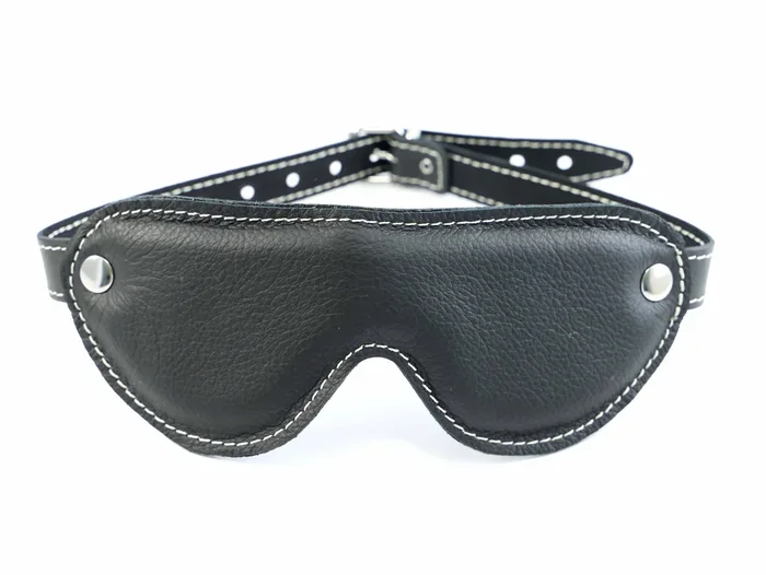 Leder-Augenmaske deluxe ‚Ivory‘