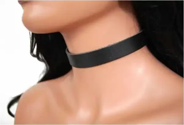 Leder Choker Uni 1,8 cm