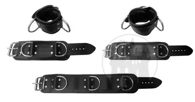 Leder Fessel-Set L/XL
