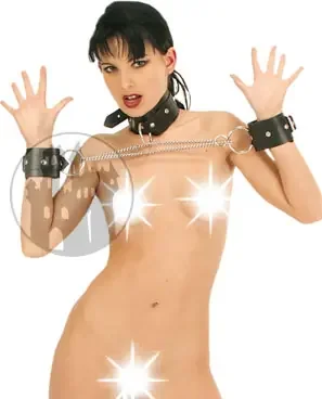 Leder Fessel Set