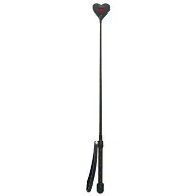 Leder Gerte mit Herzspitze