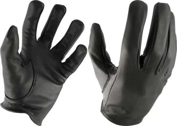 Leder Handschuhe ‚Police‘ (Grösse: M)